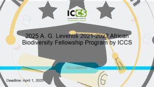 2025 A G Leventis African Biodiversity Fellowship Program by ICCS - MyStudyPals.com
