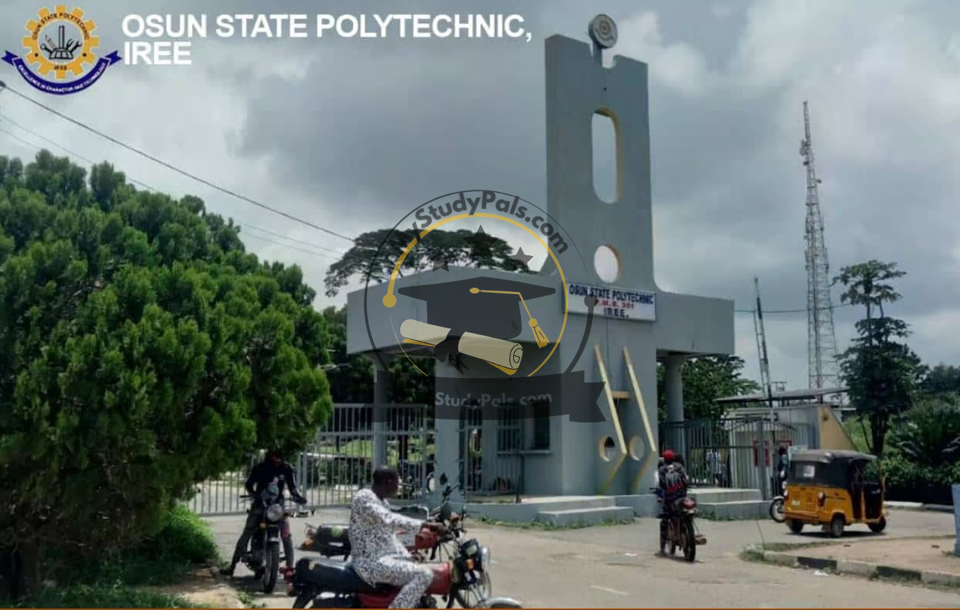 Osun State Polytechnic OSPOLY Iree Notice to All HND Students - MyStudyPals.com